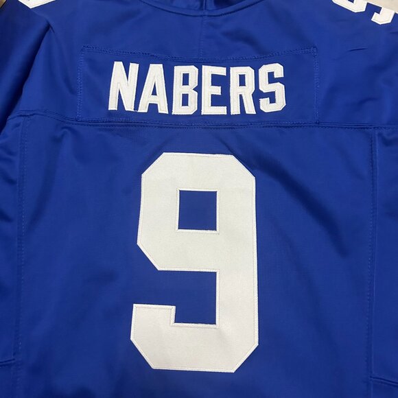 NFL Malik Nabers New York Giants Nike Vapor Fuse #9 Jersey - Picture 4 of 6